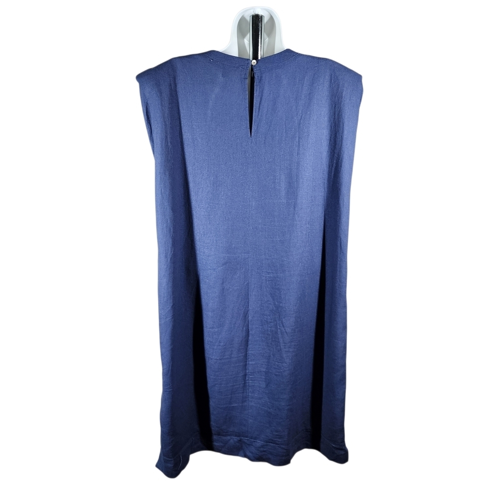SINGLE THREAD LINEN BLEND DRESS - Picture 2 of 9